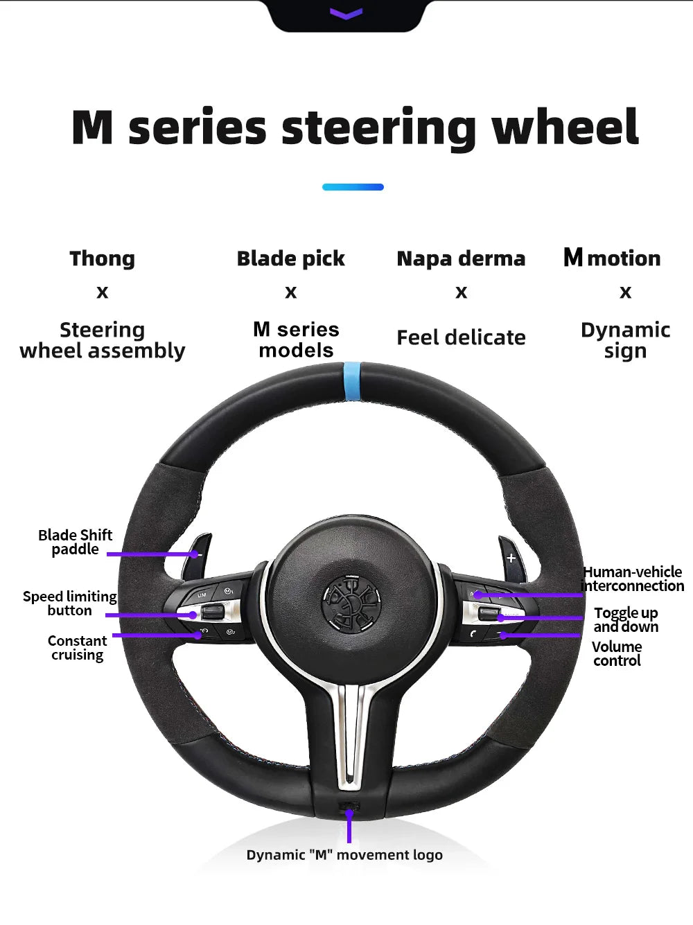 Volante Alcantara M3